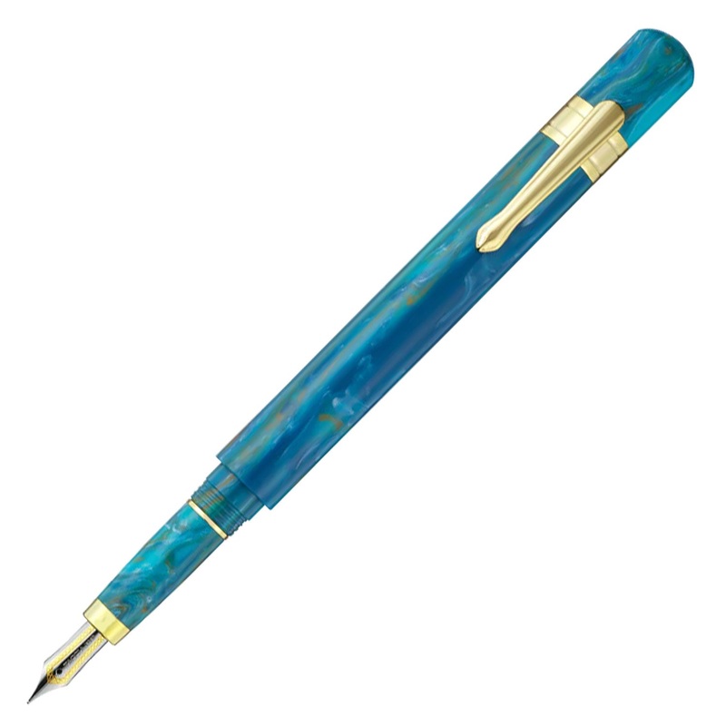 Taccia Covenant Fountain Pen - Blue Apatite