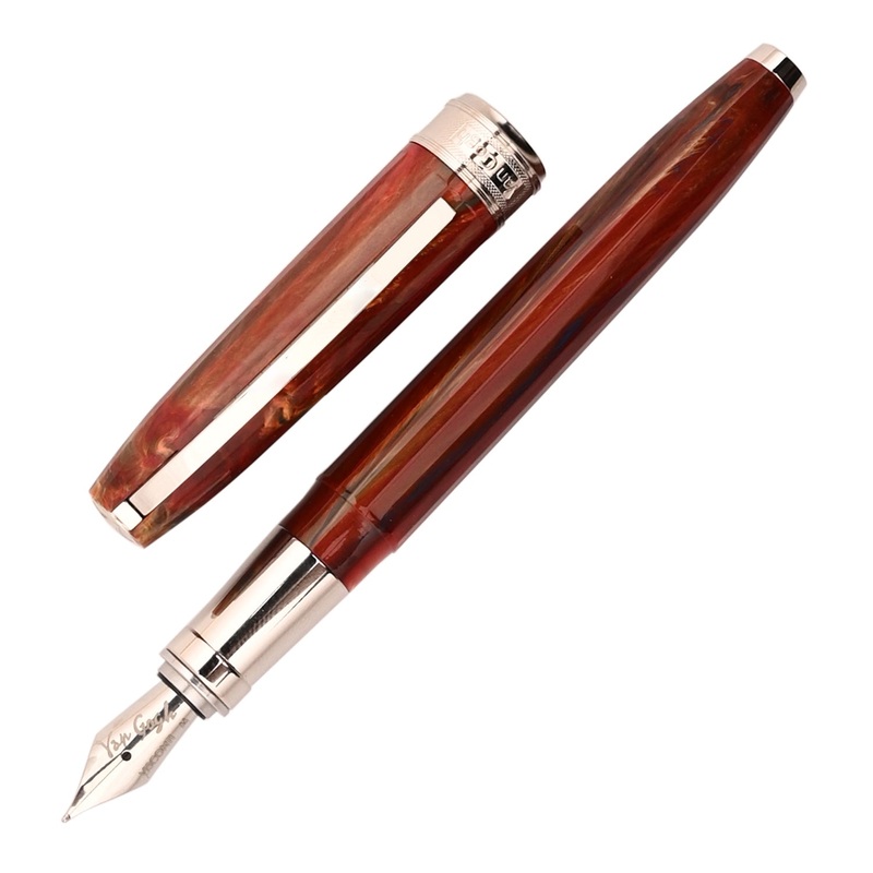 Visconti Van Gogh Fountain Pen - Red Vineyard