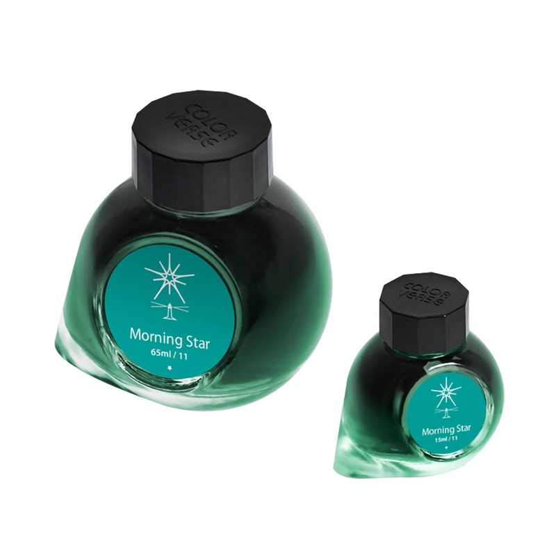 Colorverse Spaceward Morning Star Ink Bottle, Turquoise - 65ml + 15ml