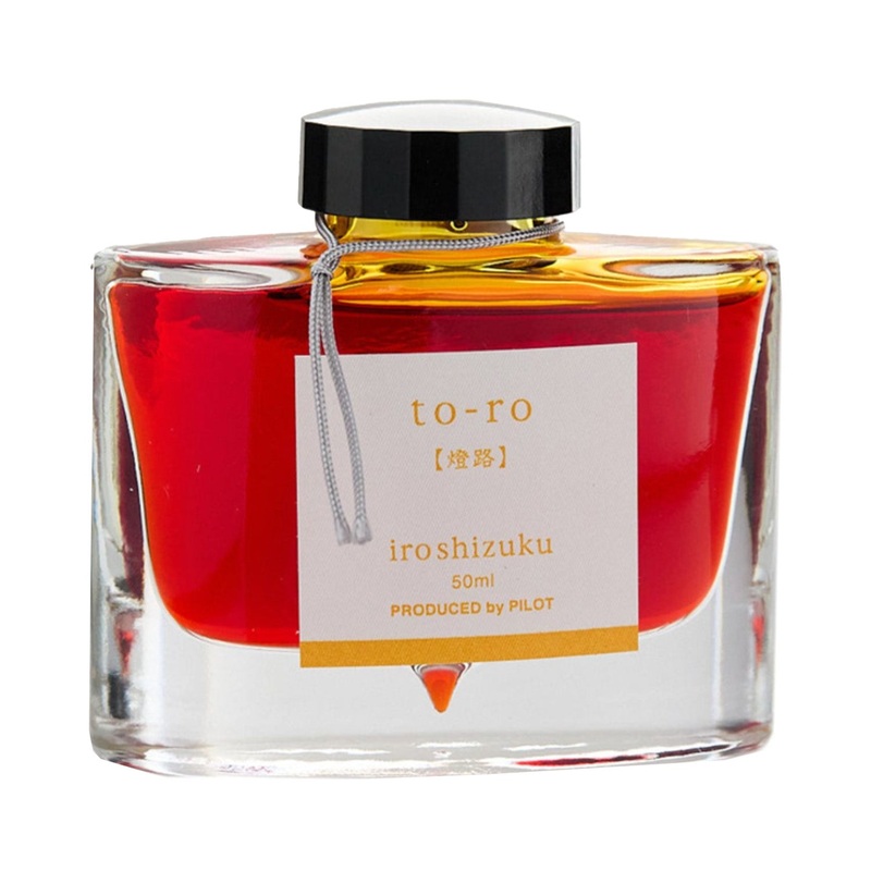 Pilot Iroshizuku Ink Bottle, Toro (Orange) - 50ml