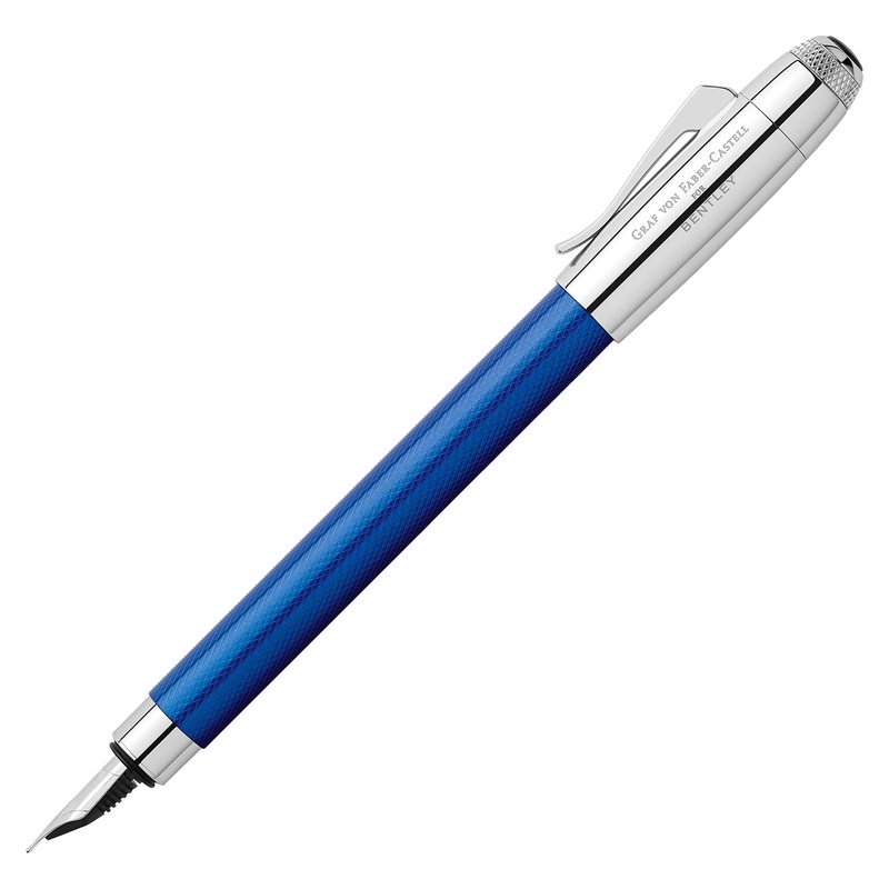 Graf Von Faber-Castell x Bentley Fountain Pen - Sequin Blue
