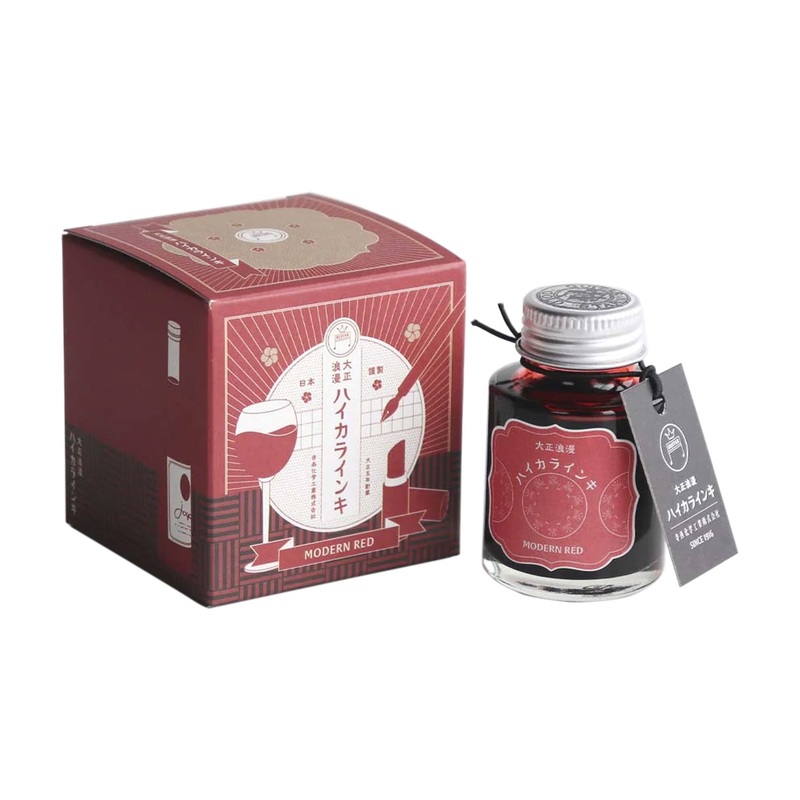 Teranishi Haikara Modern Red Ink - 40ml