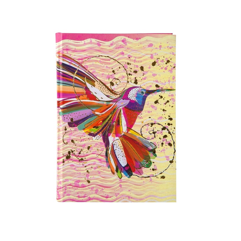 Goldbuch Flower Kolibri Notebook - A5, Plain