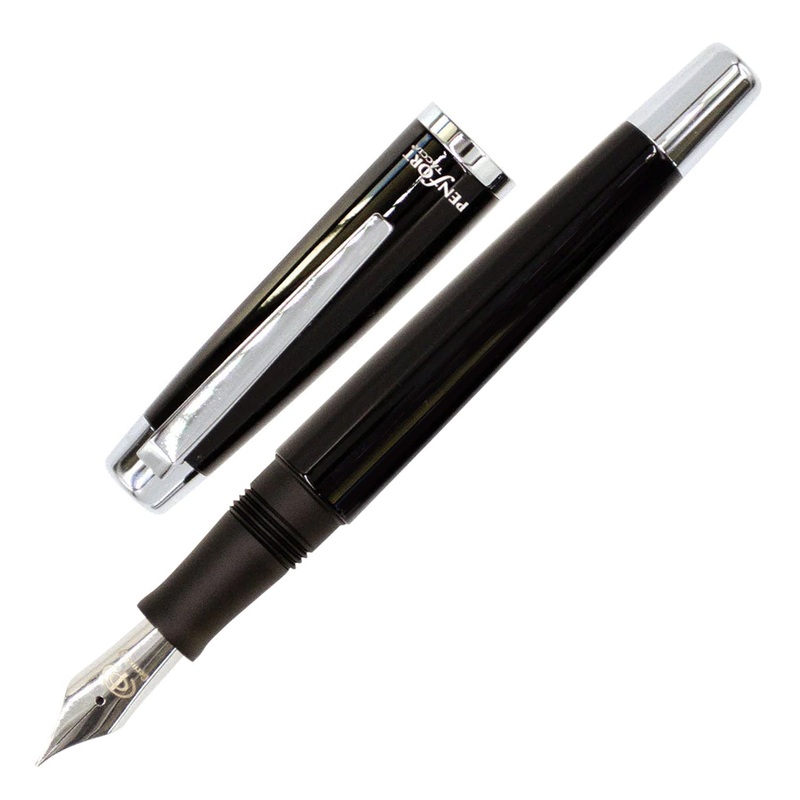Taccia Urbane Fountain Pen - Black CT