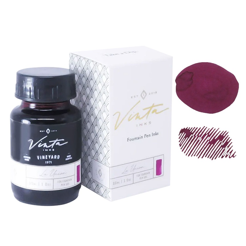 Vinta Original Collection Vineyard Ink Bottle, Red Purple - 30ml