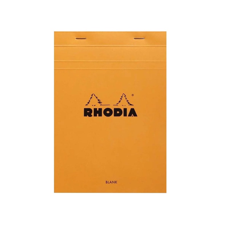 Rhodia No.16 Orange Notepad - A5, Plain