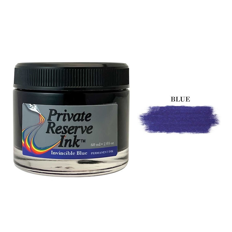 Private Reserve Invincible Blue Ink Bottle - 60ml
