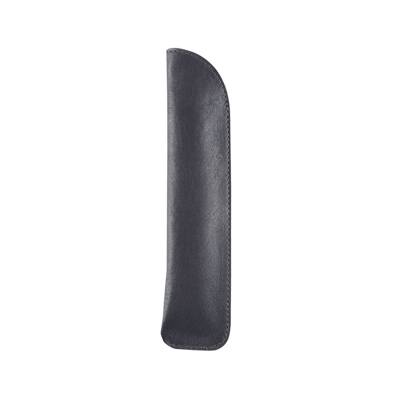Elan Leather Single Pen Holder - Blue