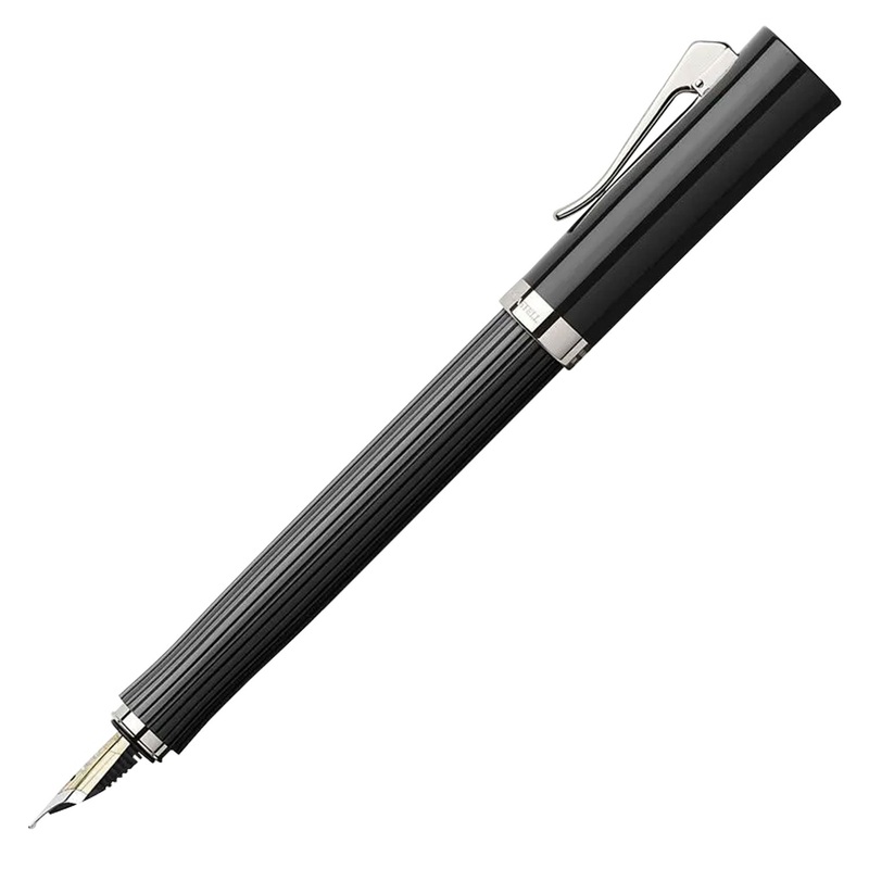 Graf Von Faber-Castell Intuition Fountain Pen - Fluted Black