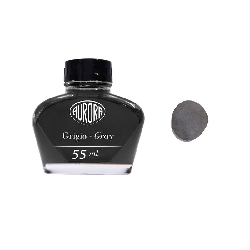 Aurora Anniversary Grigo Ink Bottle, Grey - 55ml