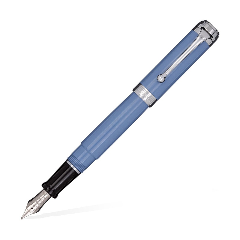 Aurora Talentum Resin Fountain Pen - Light Blue