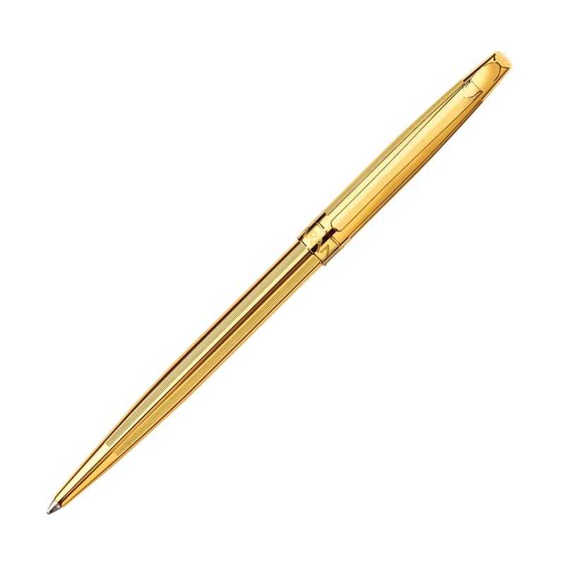 Caran D' Ache Hexagonal Madison Ball Pen, Gold