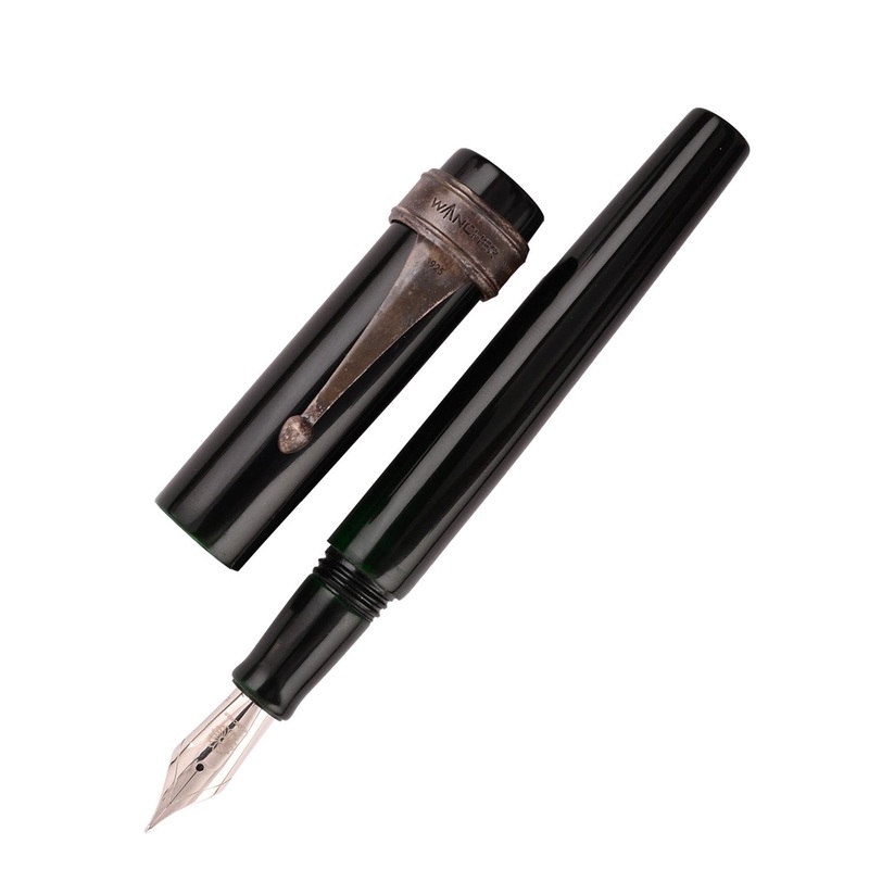 Wancher Dream True Urushi Fountain Pen - Ao Tamenuri CT