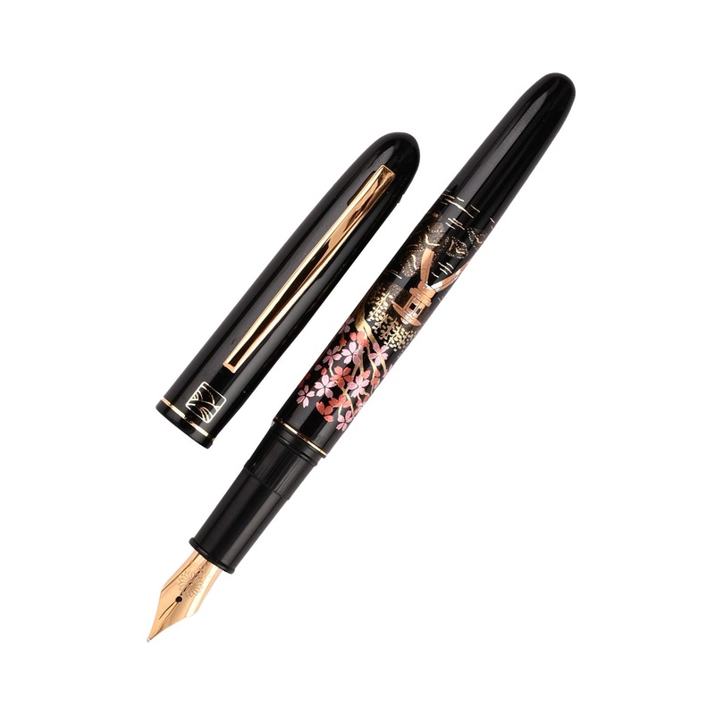 Wancher x Kuretake Kindai Maki-e Fountain Pen - Sakura No Sono GT