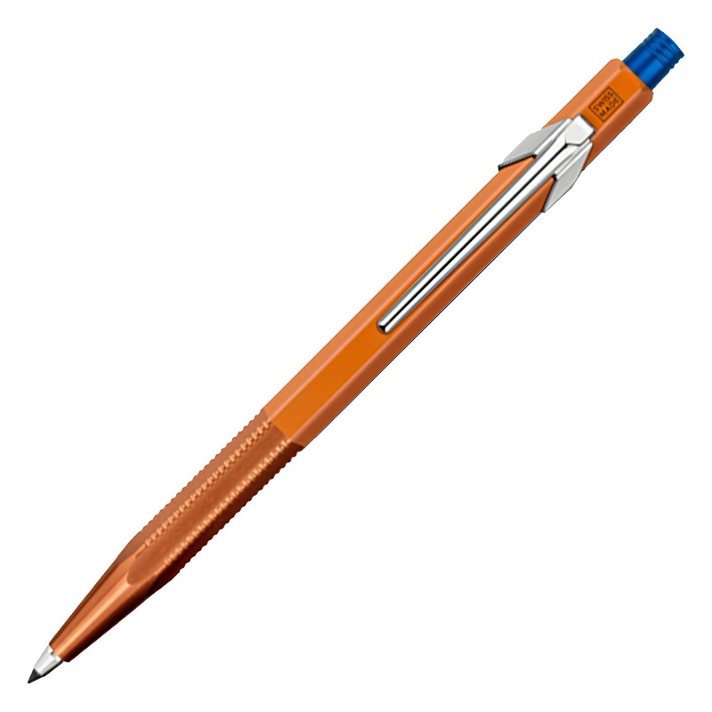 Caran d'Ache Fix Pencil Alfredo Haberli 2mm Mechanical Pencil - Orange (Limited Edition)