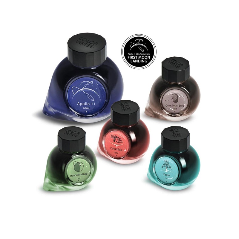 Colorverse No.75 First Moon Landing Limited Edition Inks, Assorted - Set of 5