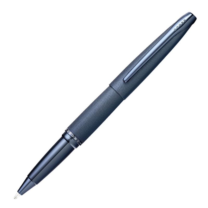 Cross ATX Roller Ball Pen - Sandblasted Dark Blue