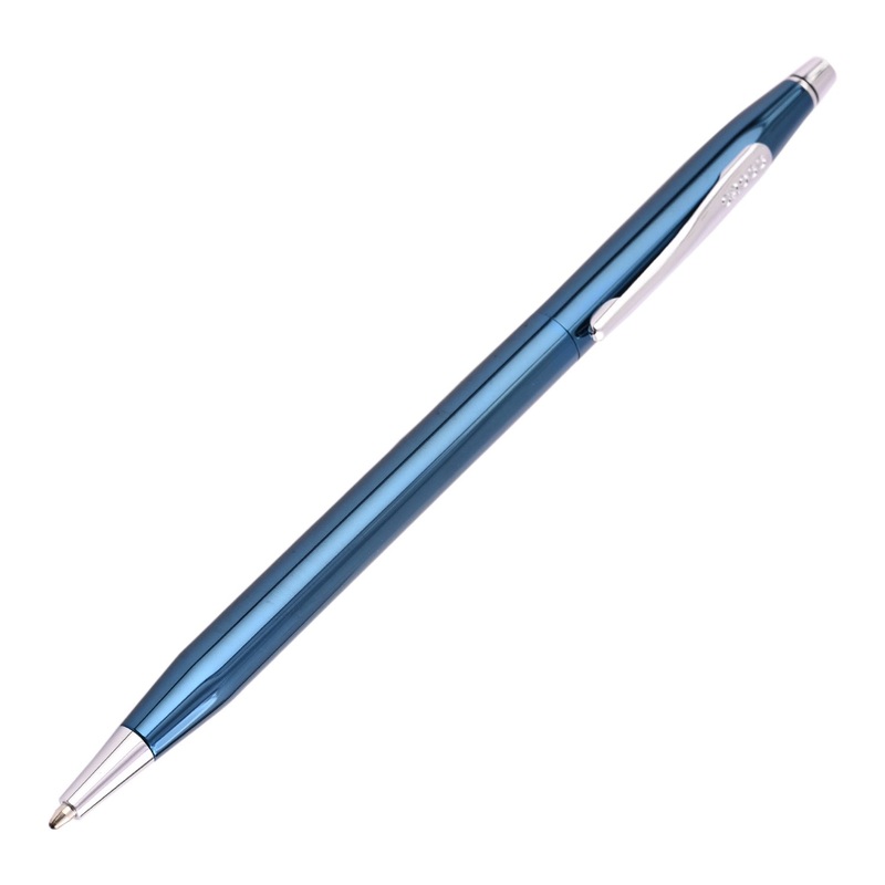 Cross Classic Century Ball Pen - Translucent Blue PVD (Special Edition)