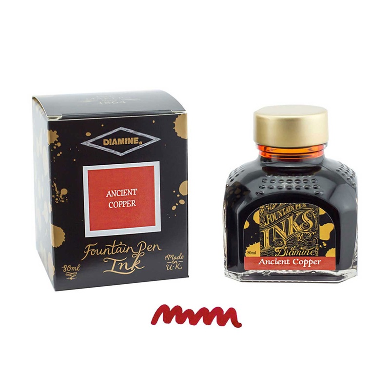Diamine Ancient Copper Ink Bottle - 80ml