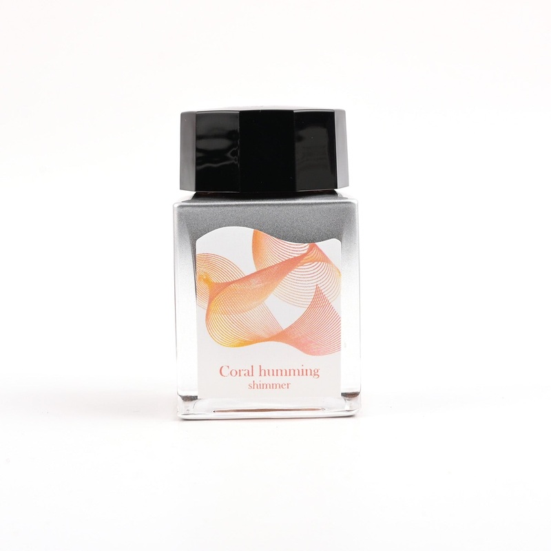 Sailor Dipton Ink Bottle, Coral Humming (Pink) - 20ml