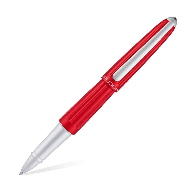 Diplomat Aero Roller Ball Pen - Red