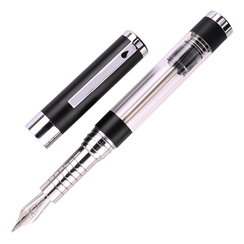 Diplomat Nexus Fountain Pen - Demo Black CT
