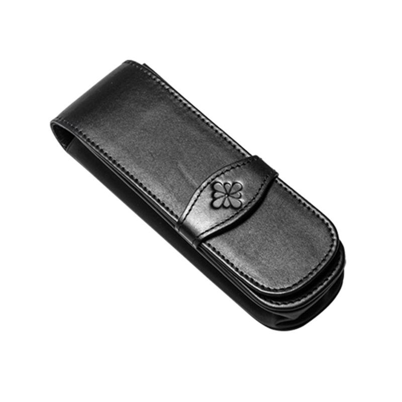 Diplomat Pen Holder, Black - 2 Pen