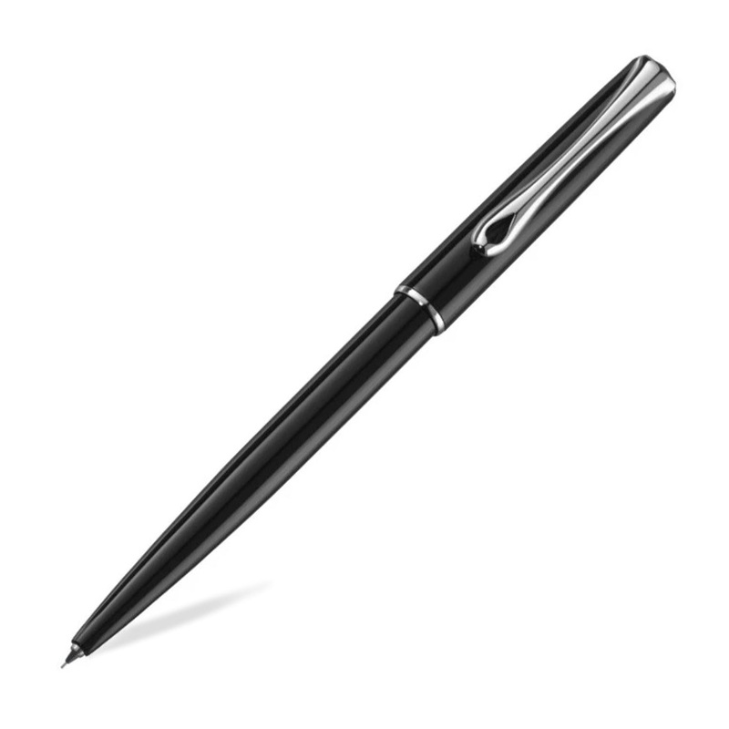 Diplomat Traveller 0.5mm Mechanical Pencil - Black Lacquer CT