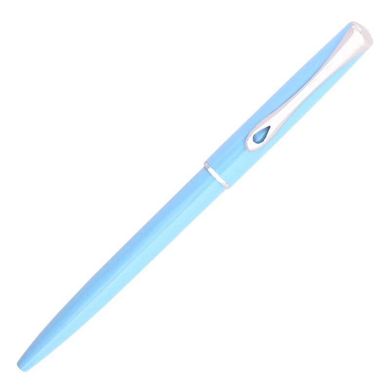 Diplomat Traveller Ball Pen - Lumi Light Blue CT