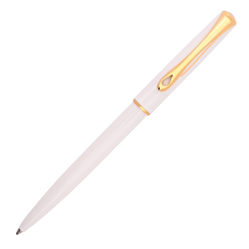 Diplomat Traveller Ball Pen - Snow White GT