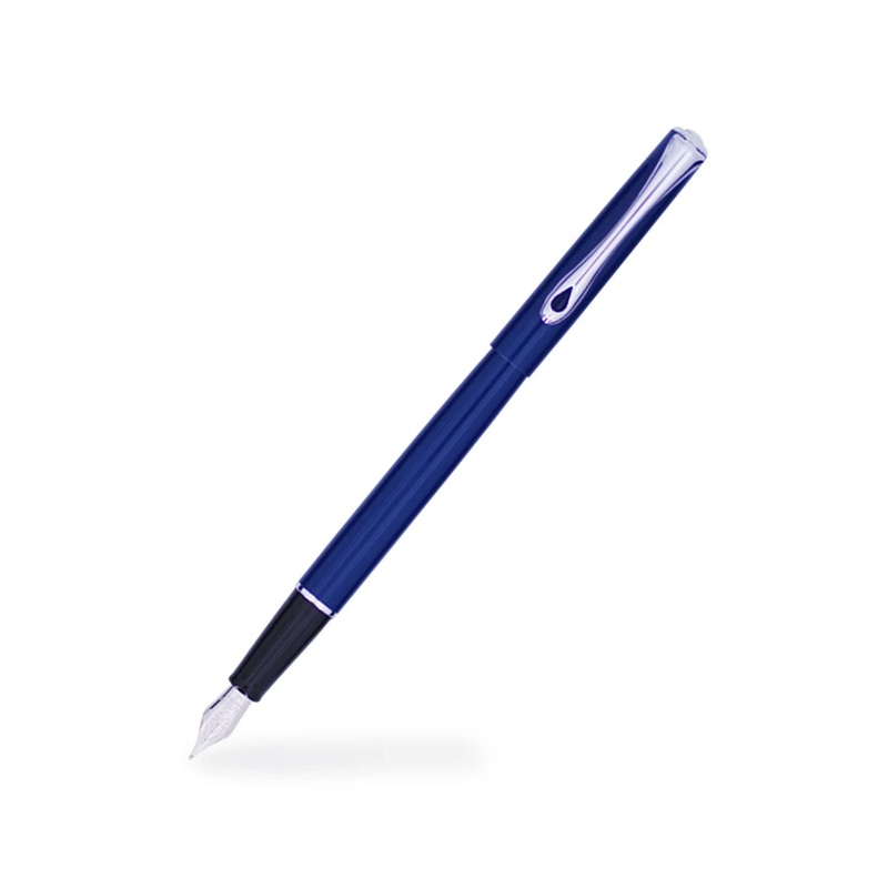 Diplomat Traveller Fountain Pen - Navy Blue