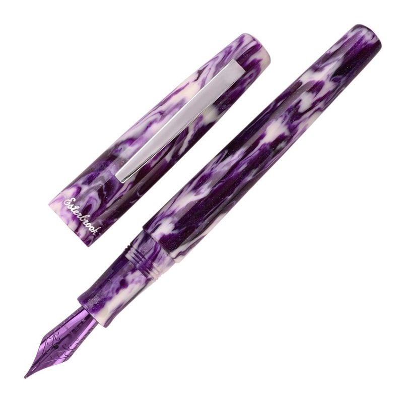 Esterbrook Camden Northern Lights Fountain Pen - Purple Alaska PVD (Limited Edition)