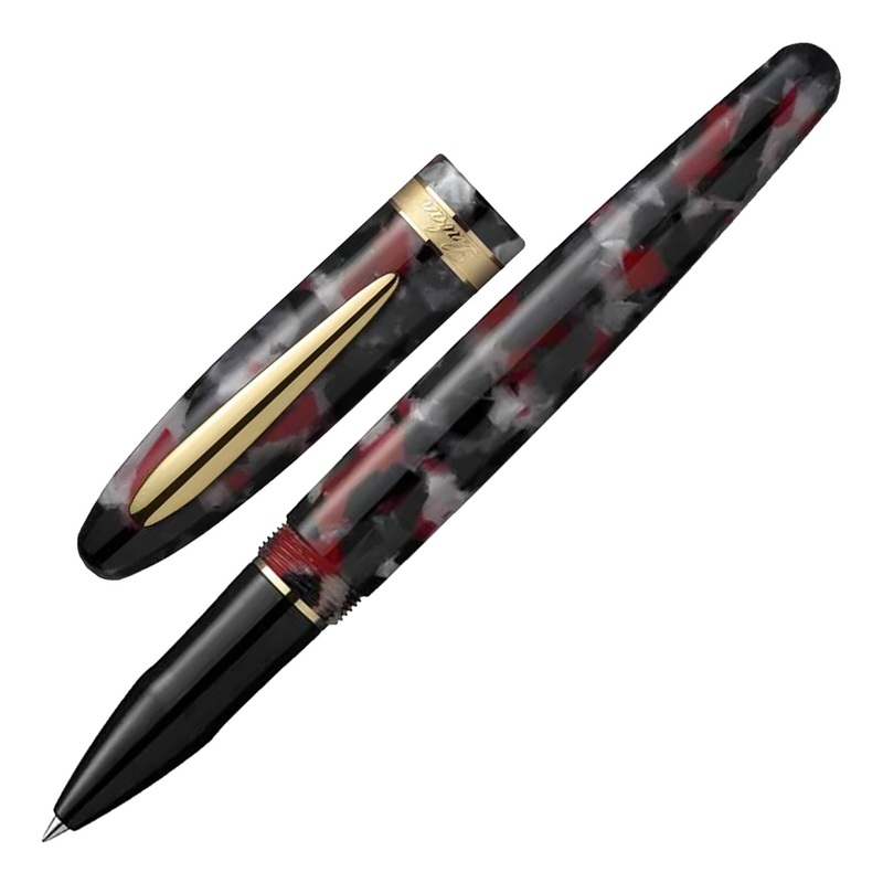 Laban Taroko Roller Ball Pen - Autumn Red GT
