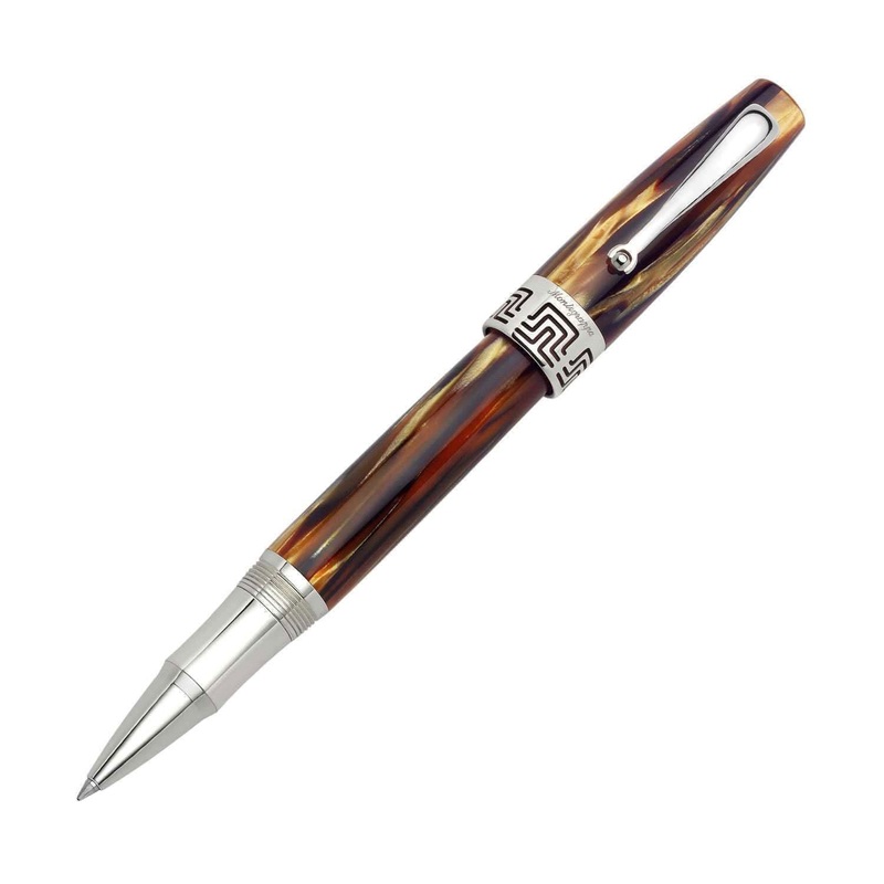 Montegrappa Extra 1930 Roller Ball Pen, Turtle Brown