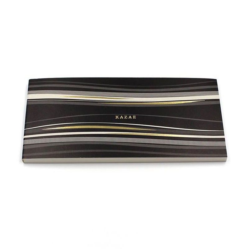 Nakabayashi Kazae Memo Ruled Notepad, Black