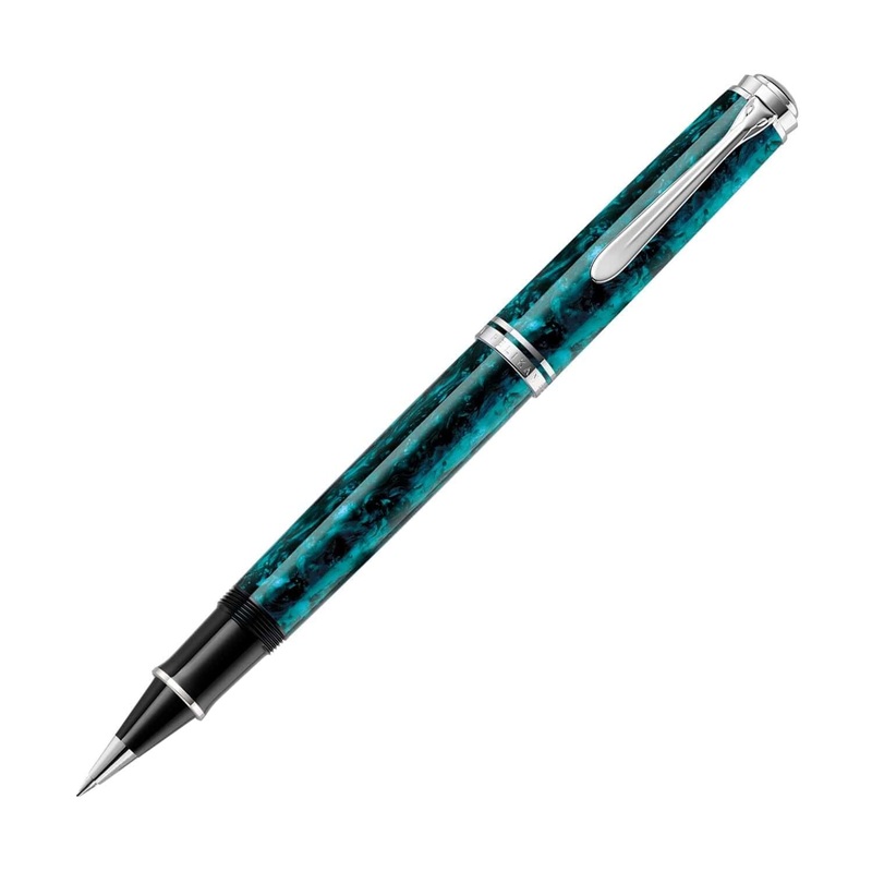 Pelikan R805 Roller Ball Pen, Ocean Swirl (Special Edition)
