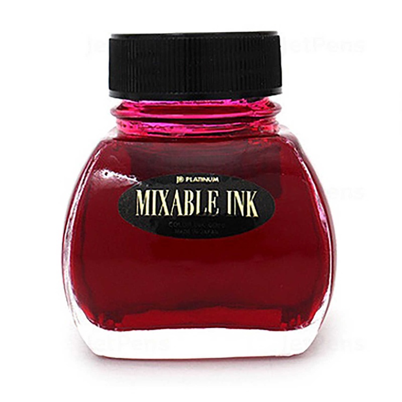 Platinum Mixable Cyclamen Pink Ink Bottle, Pink - 60ml