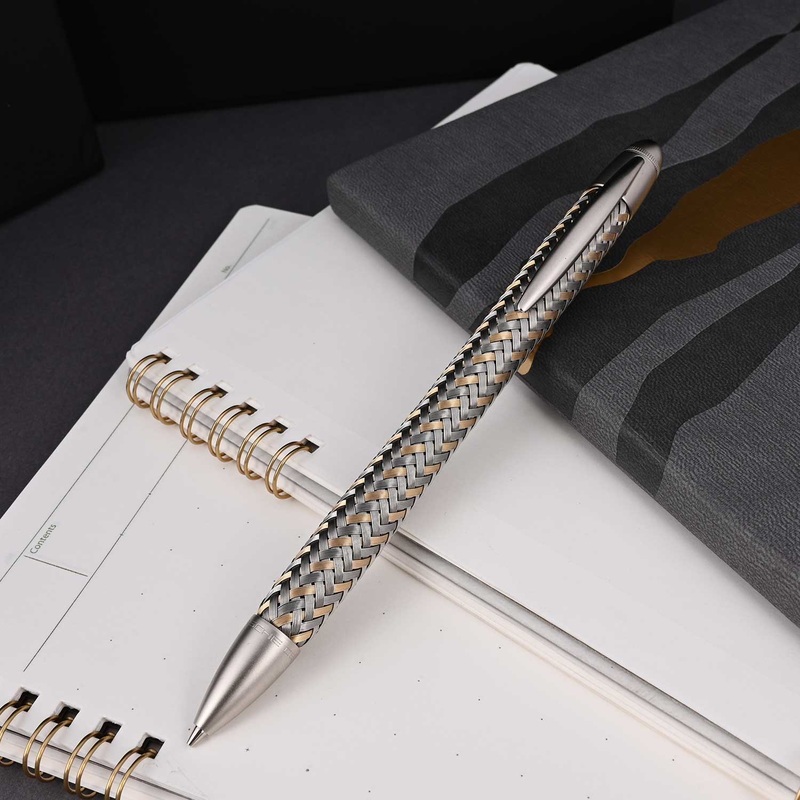 Porsche Design Tecflex Mechanical Pencil, Steel Gold - 0.5mm