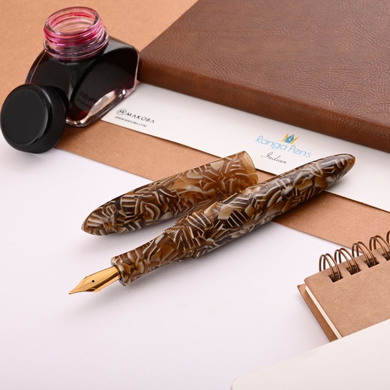 Ranga Giant 9B Premium Acrylic Fountain Pen - Classic Tigress