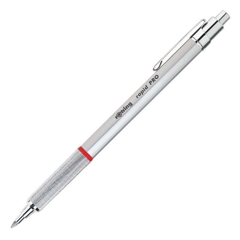 Rotring Rapid Pro 0.7mm Mechanical Pencil - Chrome