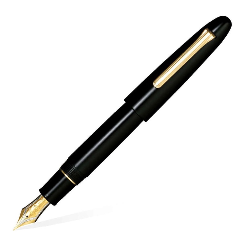 Sailor 1911 King of Pen Ebonite Fountain Pen - Black GT