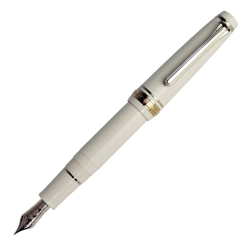 Sailor Professional Gear Slim Mini Fountain Pen - Ivory GT