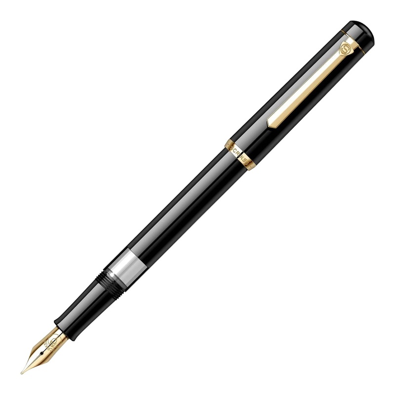 Scrikss 419 Fountain Pen - Black GT