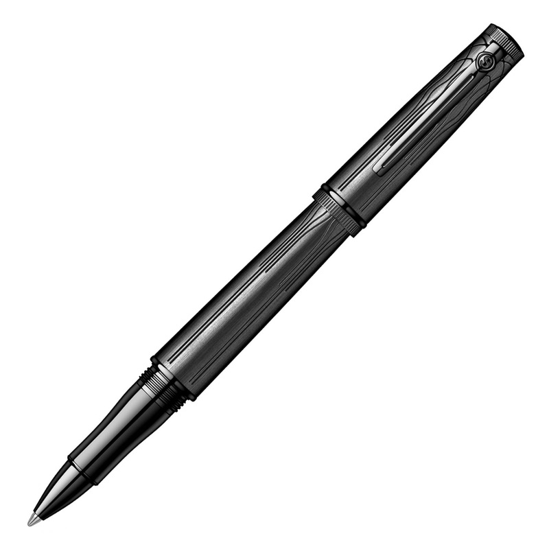 Scrikss Heritage Roller Ball Pen  - Titanium BT