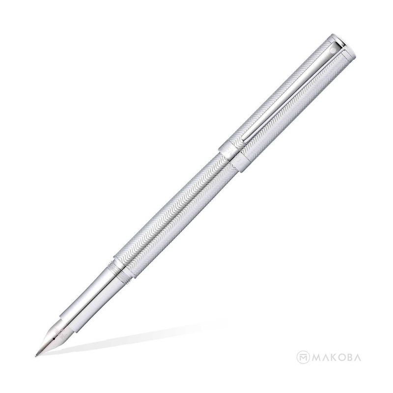 Sheaffer Intensity Fountain Pen - Engraved Chrome CT