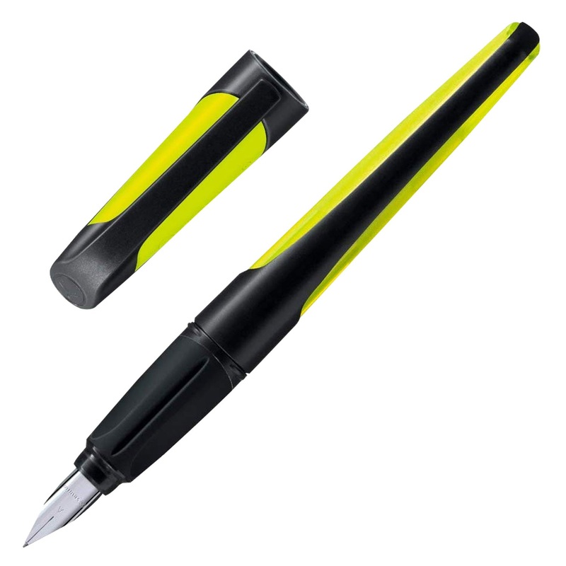 Stabilo Easy Buddy Fountain Pen - Black & Lime