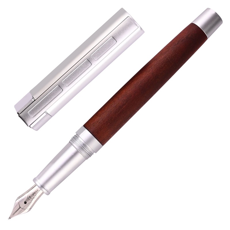 Staedtler Premium Lignum Fountain Pen - Plum Wood CT