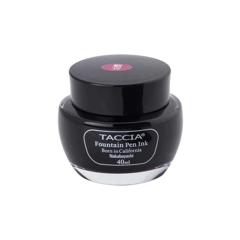 Taccia Sunao-Iro Ebi Ink Bottle, Purple Red- 40ml