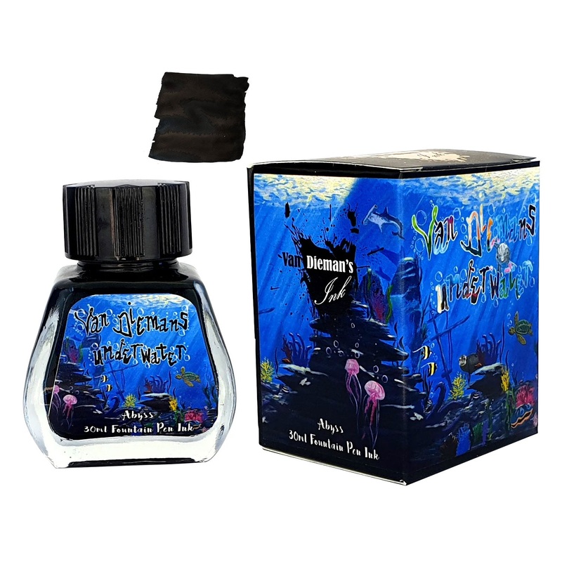 Van Dieman's Underwater Ink Bottle, Abyss - 30ml