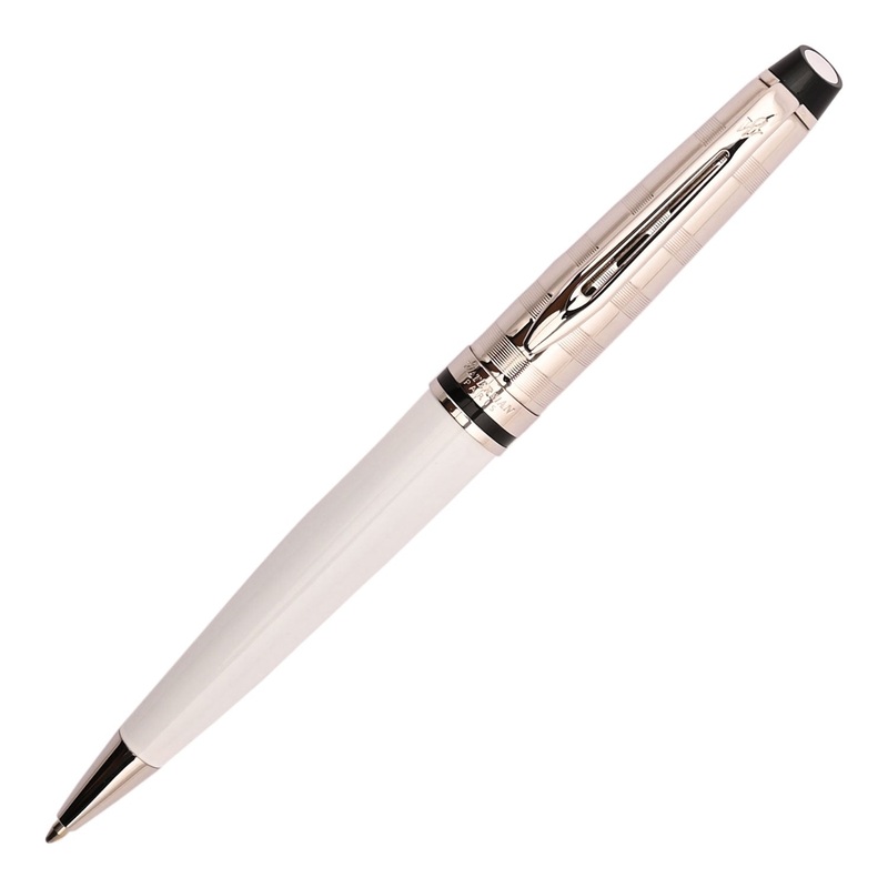 Waterman Expert Ball Pen - Deluxe White CT